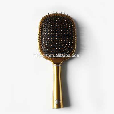 2017 New super big golden paddle hair brush